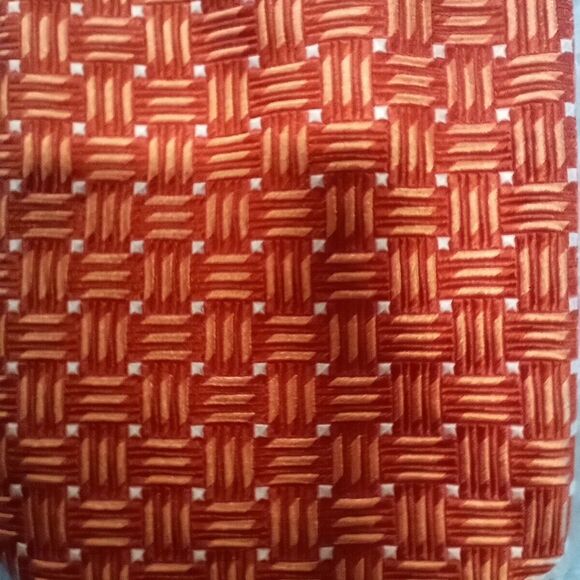 Other - Nick Hilton Mens Tie Made in Italy 100% Silk Woven Textured Jacquard Cross Hatch